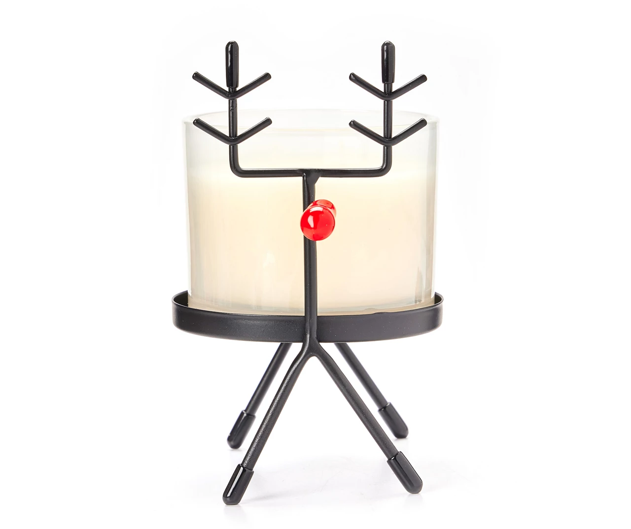 Santa's Cookies Glass Candle & Reindeer Metal Holder Gift Set, 10 Oz. 4 Santa's Cookies Glass Candle & Reindeer Metal Holder Gift Set, 10 Oz. - Image 2