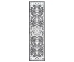 My Magic Carpet Parviz Gray Washable Area Rug -Cheap Home Store 810615348 A0 1