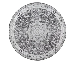 My Magic Carpet Parviz Gray Washable Area Rug -Cheap Home Store 810615349 A0 1