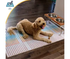 My Magic Carpet Dardon Gray Scallop-Border Washable Runner Rug, (2.5' X 7') -Cheap Home Store 810615375 A4 7