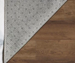 My Magic Carpet Sasha Blue & Cream Floral Washable Runner Rug, (2.5' X 7') -Cheap Home Store 810615380 A5 4