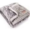 Gray Box Quilt Sherpa Throw, (50" X 60") -Cheap Home Store 810617293 A0 2