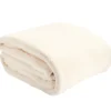 Ivory Velvet Plush Throw, (50" X 60") -Cheap Home Store 810618015 A1 1