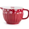 Red & White Holiday Ceramic Batter Bowl -Cheap Home Store 810619490 A0