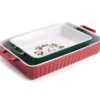 "Joy" Fall Colors Baking Dishes, 2-Piece Set