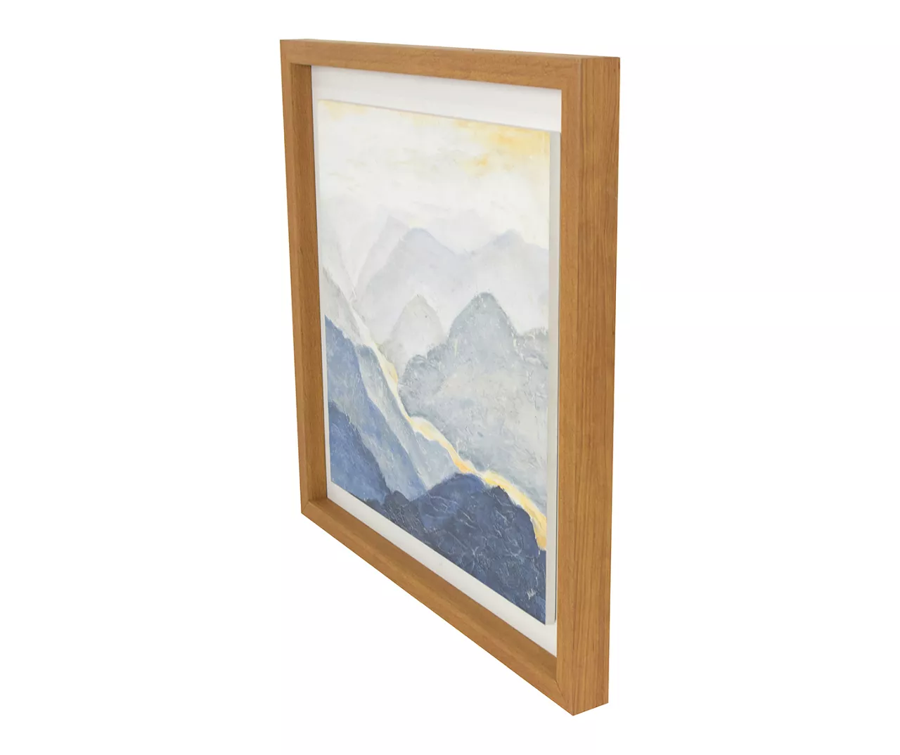 Blue Mountains Framed Art, (20" X 20") 4 Blue Mountains Framed Art, (20" X 20") - Image 2