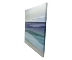 Multi-Blue Ocean Abstract 2-Piece Art Canvas Set, (16" X 20") -Cheap Home Store 810628790 A8