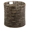 Honey-Can-Do Brown Woven Round Storage Basket -Cheap Home Store 810634069 A0 1