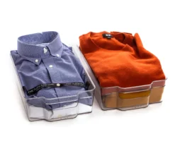 Bino Clear Stacker Storage Bins, 2-Pack -Cheap Home Store 810651131 A0 2