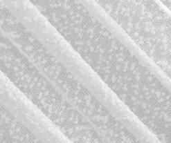 Tinsley White Boucle Light-Filtering Rod Pocket Curtain Panel, (63") -Cheap Home Store 810660791 A0 3