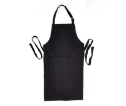 Black Cotton Apron