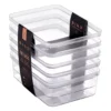 The Lucid Clear Small Storage Bins, 5-Pack -Cheap Home Store 810669580 A0 1
