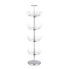 Chrome 4-Tier 24-Pair Revolving Shoe Tree 2 Chrome 4-Tier 24-Pair Revolving Shoe Tree -Cheap Home Store 810669668 A0 1