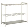 Silver Boot Storage & Drying Rack
