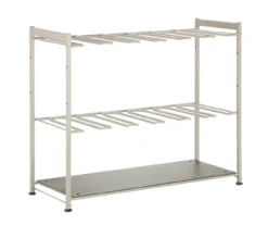 Silver Boot Storage & Drying Rack
