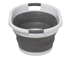 Dark Gray & White Collapsible Laundry Baskets, 2-Pack -Cheap Home Store 810669677 A0 3