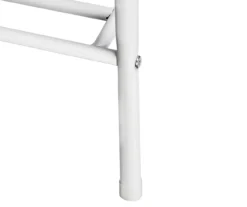 White A-Frame Freestanding Closet With Rack & Shelves -Cheap Home Store 810669686 A0 5