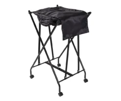 Black Bounce-Back Laundry Hamper