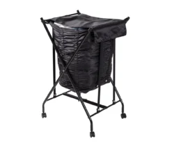 Black Bounce-Back Laundry Hamper -Cheap Home Store 810669711 A0 9
