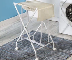 White & Beige Bounce-Back Laundry Hamper 18 White & Beige Bounce-Back Laundry Hamper -Cheap Home Store 810669714 A0 7