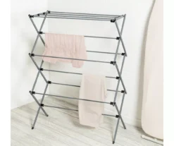 Gray Oversize Collapsible Drying Rack 11 Gray Oversize Collapsible Drying Rack -Cheap Home Store 810669719 A0 4