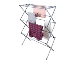 Gray Oversize Collapsible Drying Rack 12 Gray Oversize Collapsible Drying Rack -Cheap Home Store 810669719 A0 5