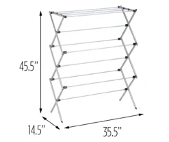 Gray Oversize Collapsible Drying Rack 13 Gray Oversize Collapsible Drying Rack -Cheap Home Store 810669719 A0 6