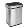 Stainless Steel & Black 13-Gal. Motion Sensor Trash Can -Cheap Home Store 810669723 A0 1