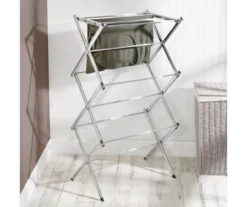 Chrome Slim-Profile Collapsible Drying Rack -Cheap Home Store 810669731 A0 7