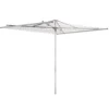 Silver Outdoor Umbrella Drying Rack