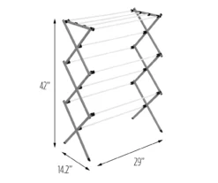 Dark Gray Collapsible Drying Rack -Cheap Home Store 810669736 A0 7