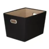 Black Large Storage Bin -Cheap Home Store 810669765 A0 1