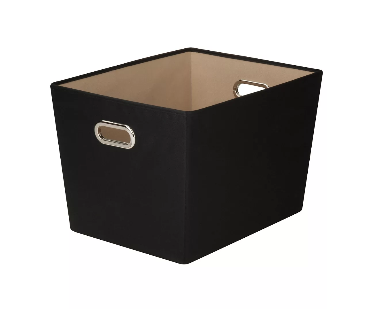 Black Large Storage Bin 3 Black Large Storage Bin