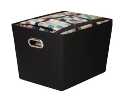Black Large Storage Bin 7 Black Large Storage Bin -Cheap Home Store 810669765 A0 3