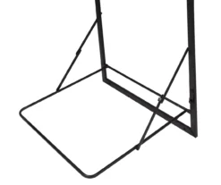 Black & Walnut-Finish Wall-Mounted Hamper With Shelf 14 Black & Walnut-Finish Wall-Mounted Hamper With Shelf -Cheap Home Store 810669783 A0 4