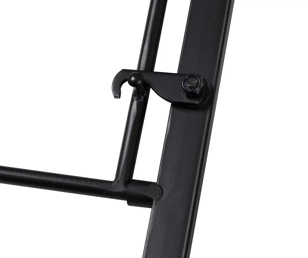 Black & Walnut-Finish Wall-Mounted Hamper With Shelf 7 Black & Walnut-Finish Wall-Mounted Hamper With Shelf - Image 5