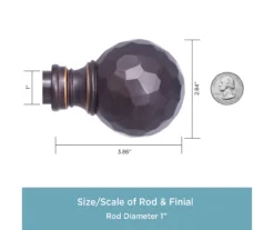 Kenney Hailey 1" Adjustable Curtain Rod -Cheap Home Store 810679516 A0 03