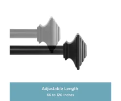 Kenney Mission 1" Adjustable Curtain Rod -Cheap Home Store 810679528 A0 04