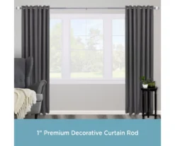 Kenney Khalessi 1" Adjustable Curtain Rod -Cheap Home Store 810679530 A0 02