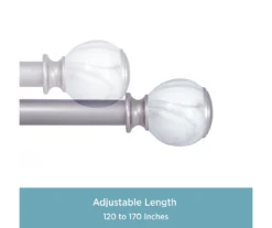 Kenney Khalessi 1" Adjustable Curtain Rod -Cheap Home Store 810679530 A0 04