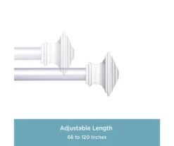 Kenney Mission 3/4" Adjustable Curtain Rod 20 Kenney Mission 3/4" Adjustable Curtain Rod -Cheap Home Store 810679539 A0 04