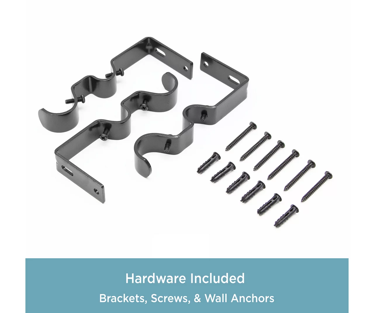 Kenney Edith Adjustable Double Curtain Rod 8 Kenney Edith Adjustable Double Curtain Rod - Image 6