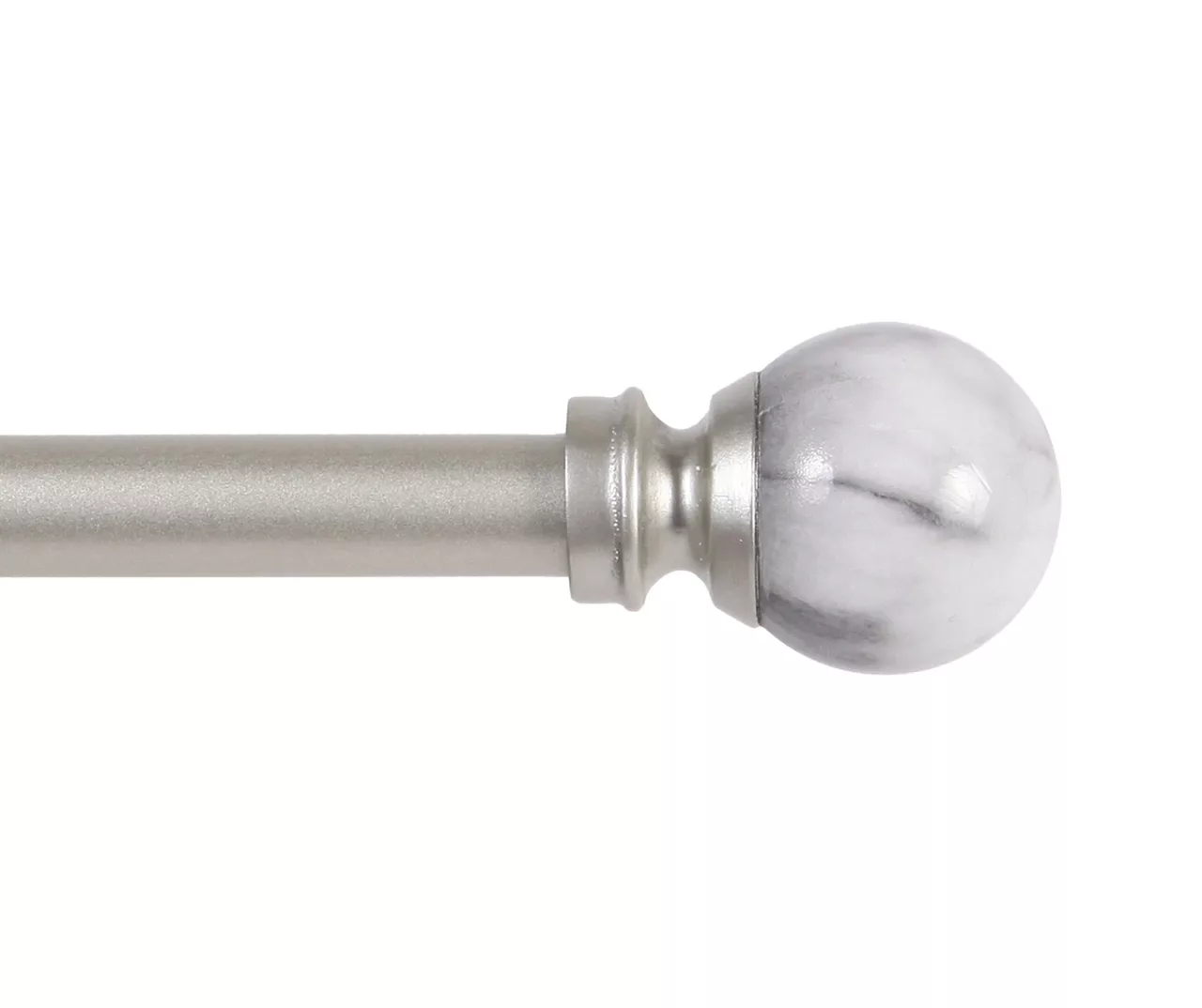 Kenney Jillian Marble Adjustable Curtain Rod 4 Kenney Jillian Marble Adjustable Curtain Rod - Image 2