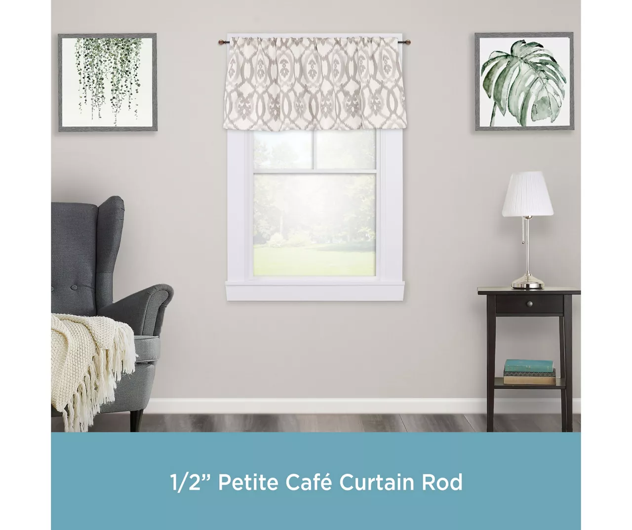 Kenney Jillian Marble Adjustable Curtain Rod 5 Kenney Jillian Marble Adjustable Curtain Rod - Image 3