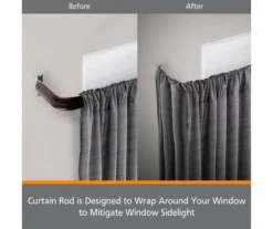 Kenney Fast Fit 2-Piece Adjustable Tension Curtain Rod Set, (28"-48") -Cheap Home Store 810679608 A0 03