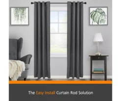 Kenney Dryden Fast Fit 5/8" Adjustable Curtain Rod 14 Kenney Dryden Fast Fit 5/8" Adjustable Curtain Rod -Cheap Home Store 810679627 A0 02