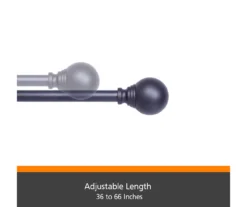 Kenney Dryden Fast Fit 5/8" Adjustable Curtain Rod 16 Kenney Dryden Fast Fit 5/8" Adjustable Curtain Rod -Cheap Home Store 810679627 A0 04