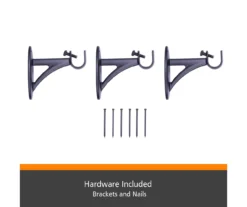 Kenney Dryden Fast Fit 5/8" Adjustable Curtain Rod 17 Kenney Dryden Fast Fit 5/8" Adjustable Curtain Rod -Cheap Home Store 810679627 A0 05