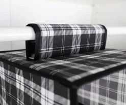 Black & White Plaid 6-Shelf Hanging Organizer -Cheap Home Store 810690223 B8 3